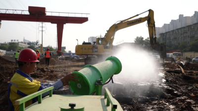 建筑施工工地抑尘